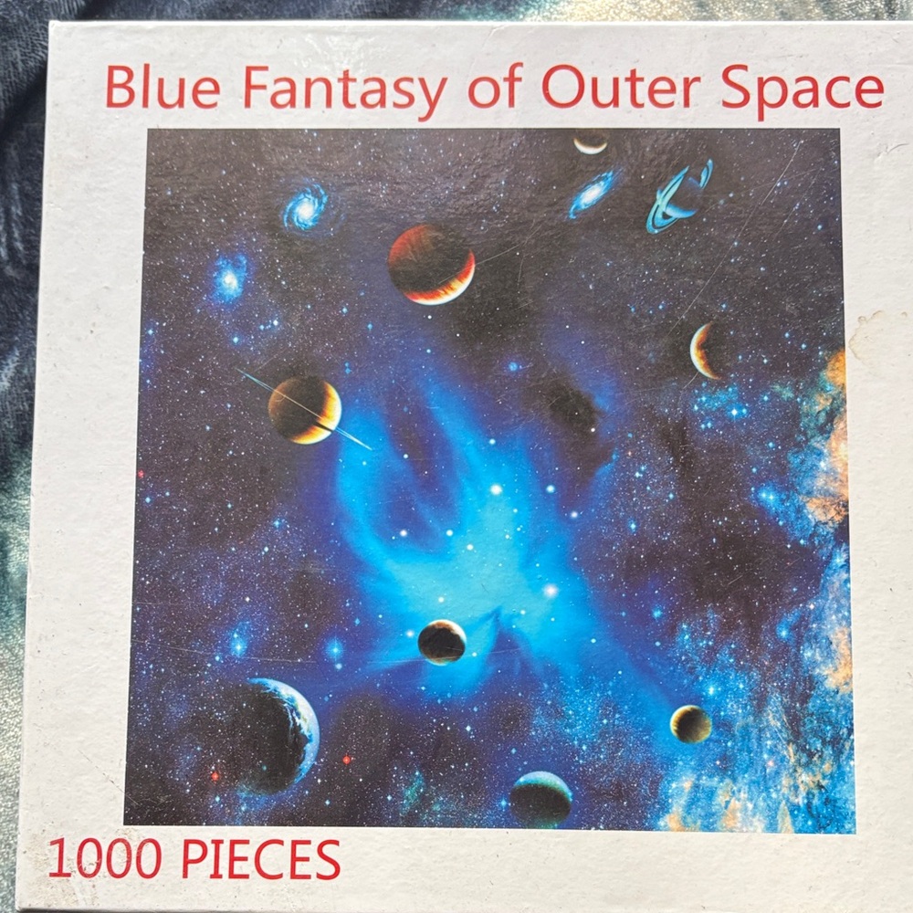 Blue Fantasy of Outer Space Puzzle